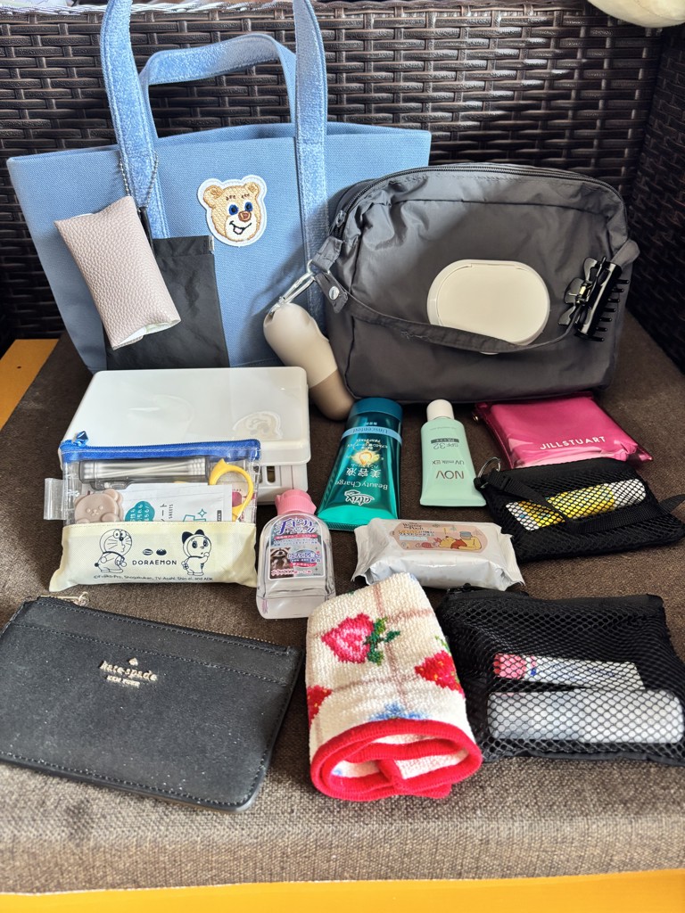 オールドテディ ワッペントートバッグ L/OTE-163164(ネイビー