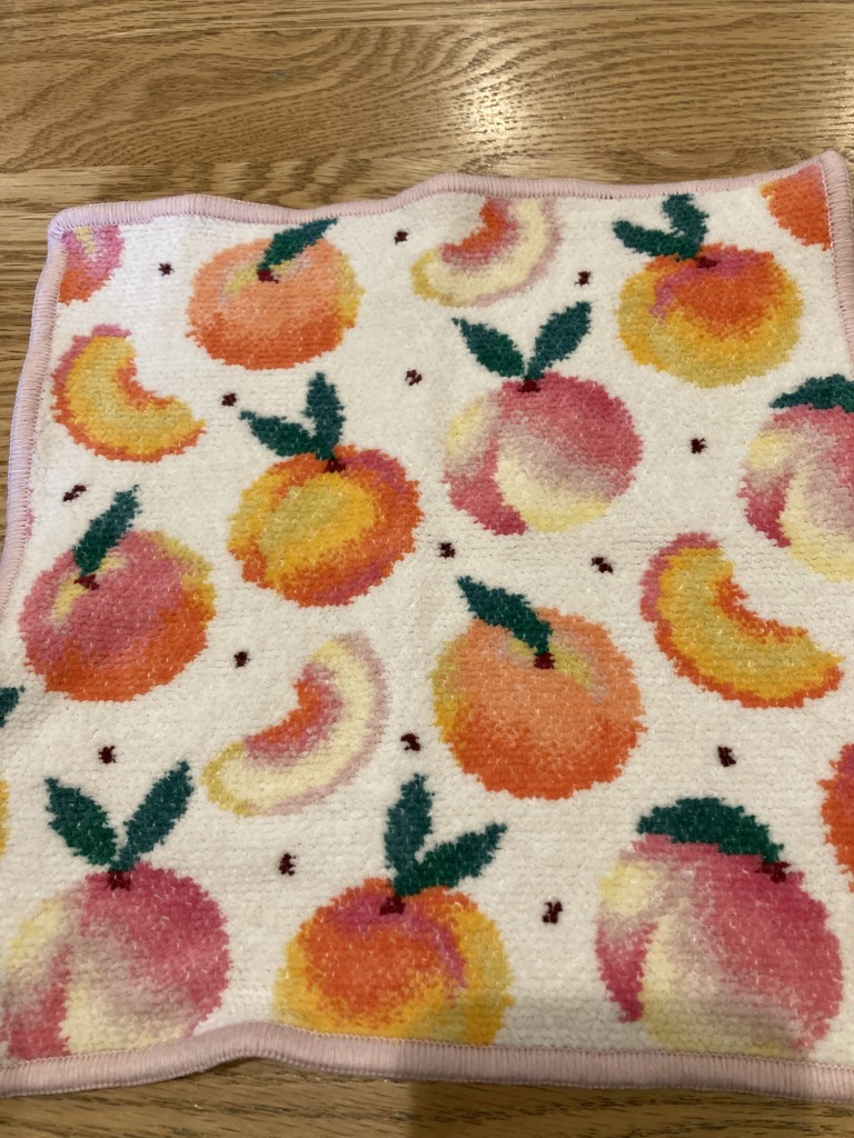 ピーチ　ハンカチ ピーチドット ハンカチ(ピンク): LOVERARY BY FEILER（ラブラリー バイ