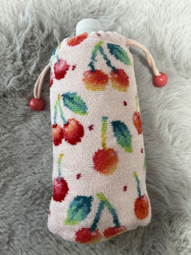 チェリードット ボトルポーチ L/CRD-253045（WEB限定）(ペールピンク