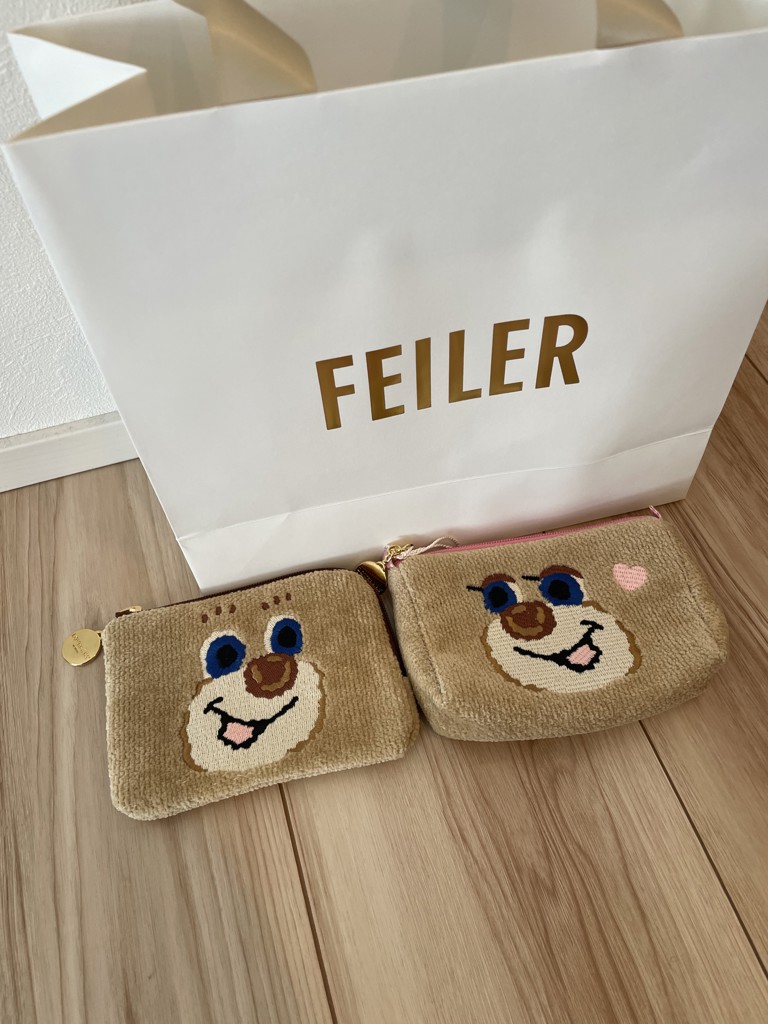 ドアップテディガール ポーチ L/DUG-243232(ベージュ): LOVERARY BY