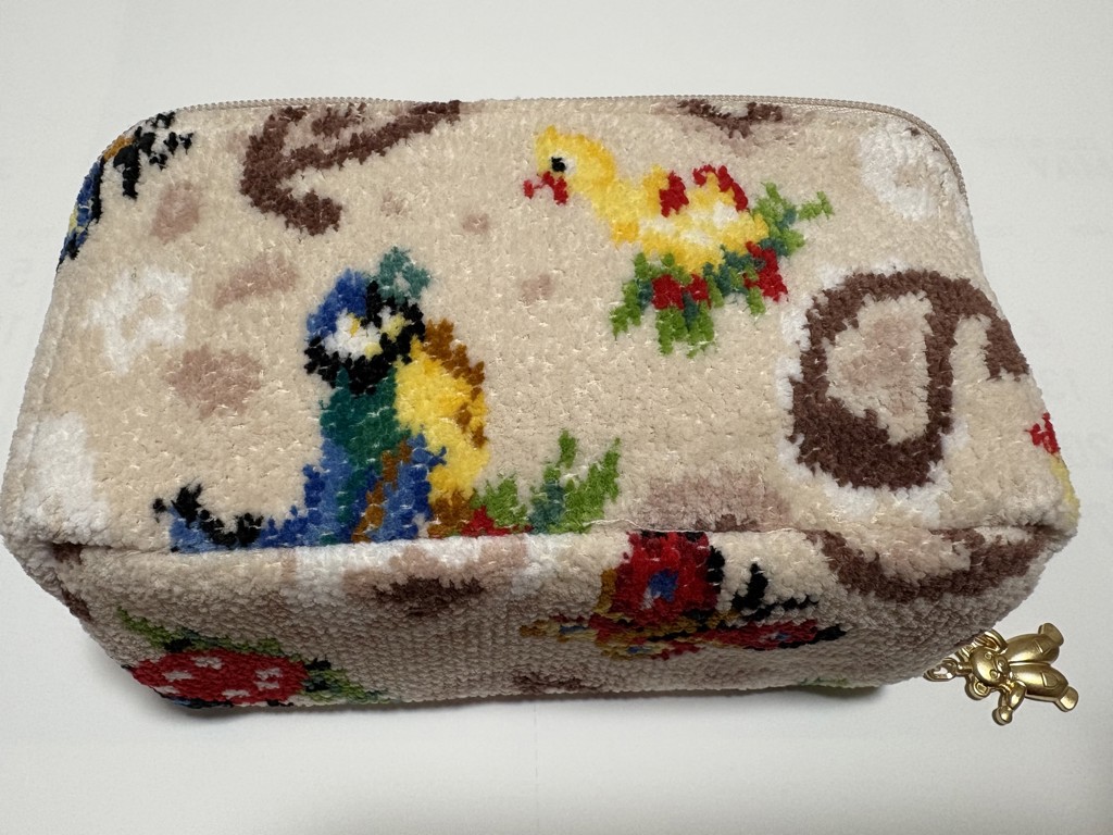 ハイジペイズリー トレーポーチ HPY-257016(ピンク): FEILER