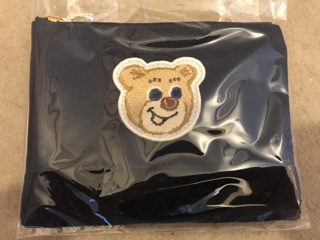 【新発売】今週の市販 オールドテディ ワッペンポーチ L/OTE-233072(ダークグリーン バッグ