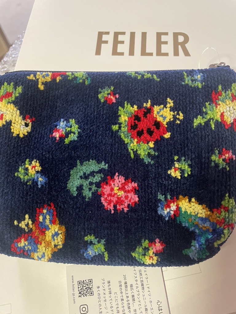 ハイジ ポーチ HE-221343(ネイビー): FEILER｜フェイラー公式