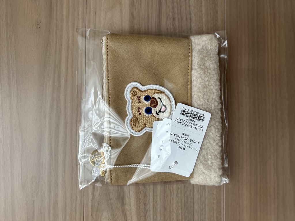 オールドテディ ワッペンボアポーチ L/OTE-257476(ベージュ): LOVERARY