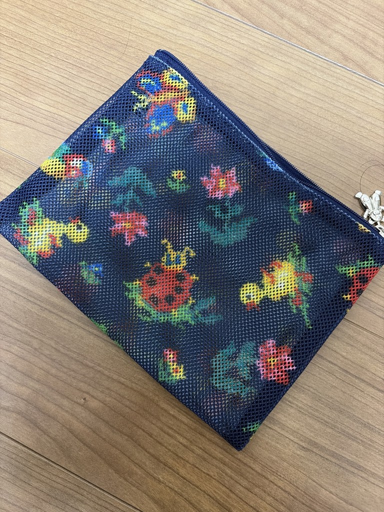 ハイジ メッシュポーチ HEMP-231377(ネイビー): FEILER｜フェイラー