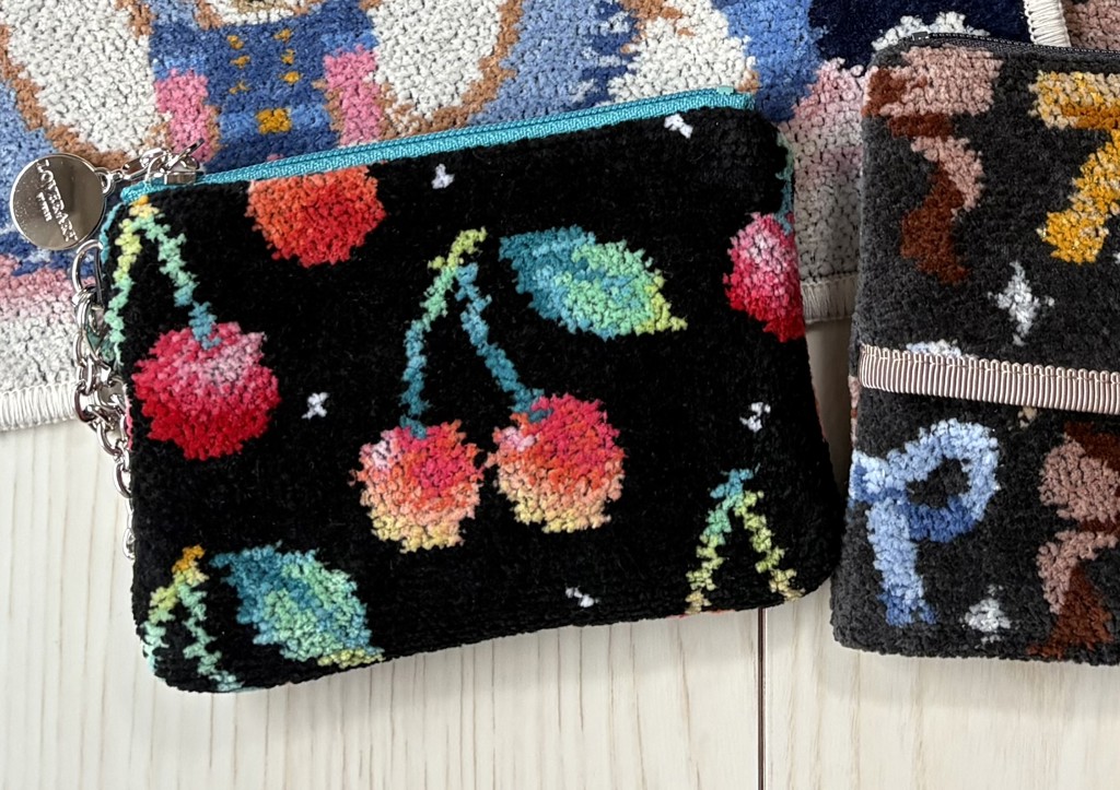 チェリードット キー&カードポーチ L/CRD-253046(ブラック): LOVERARY