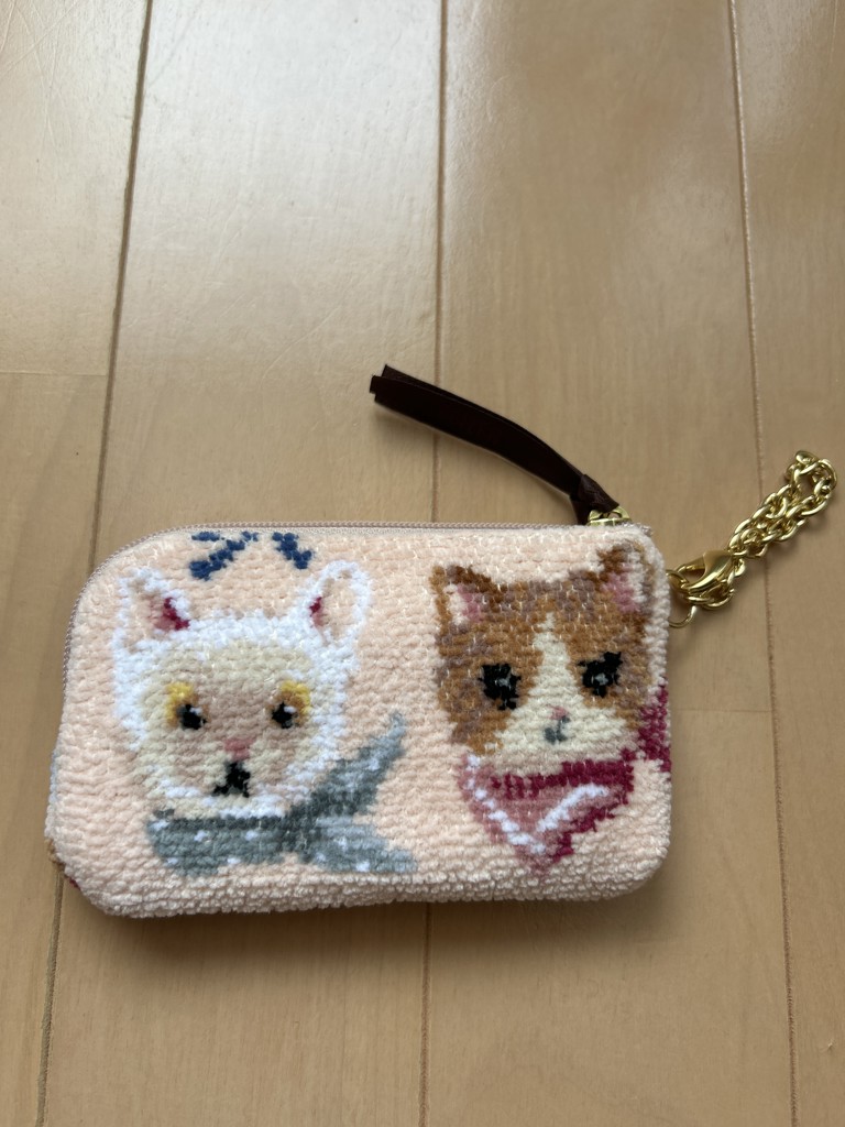 ラブラリープリティーキャッツ キー&カードポーチ L/LCT-213094