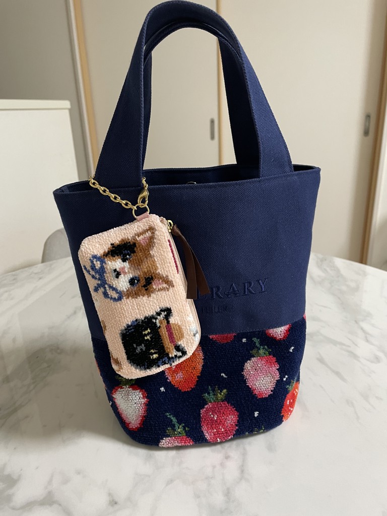 ラブラリープリティーキャッツ キー&カードポーチ L/LCT-213094