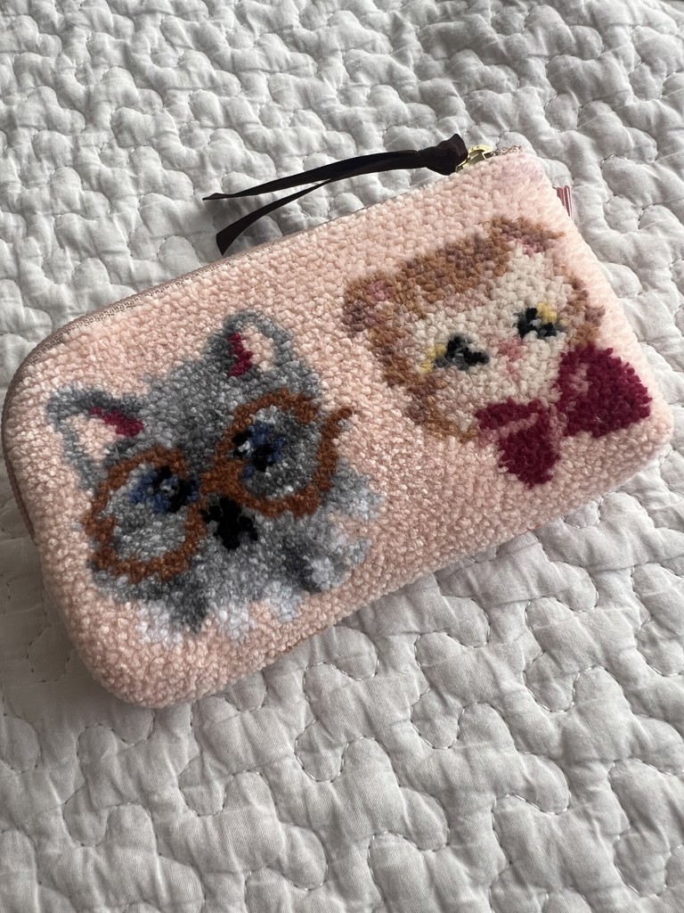 ラブラリープリティーキャッツ キー&カードポーチ L/LCT-213094(ペール