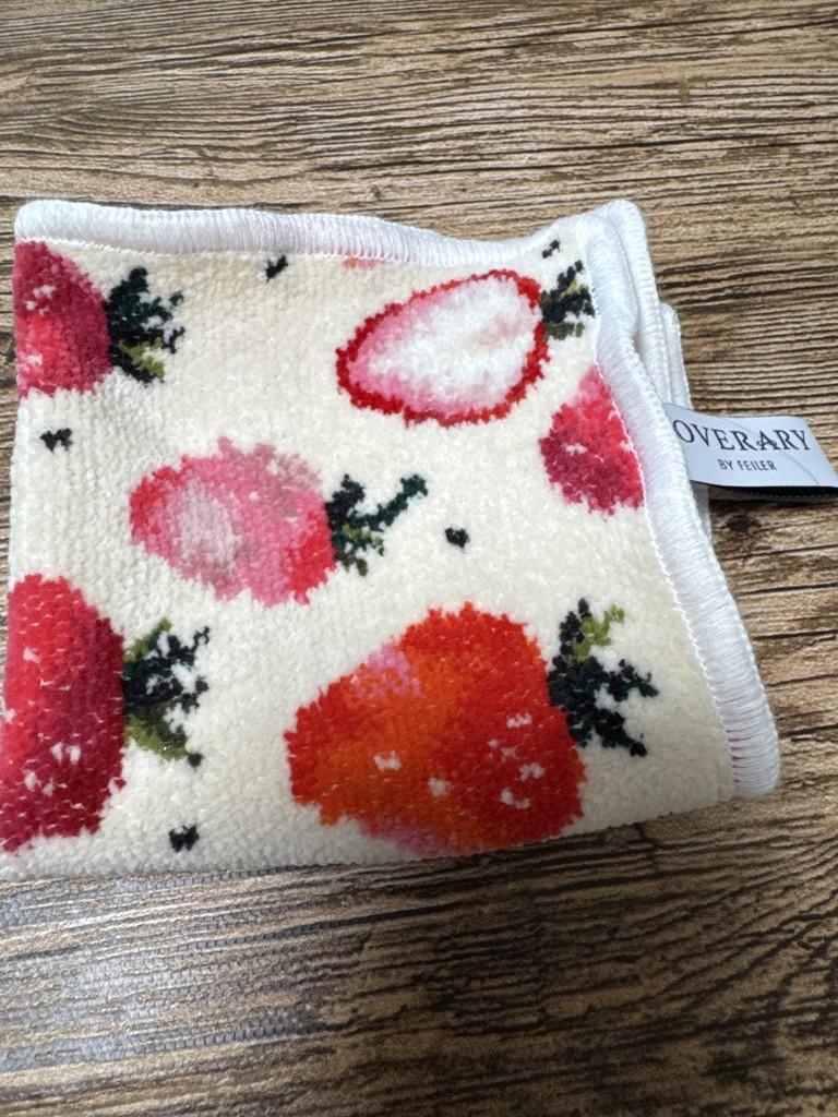 新品未使用　フェイラーハンカチセット　和光コラボ＆ストロベリードット　ラブラリー 新品未使用 フェイラーハンカチセット 和光コラボ＆ストロベリー