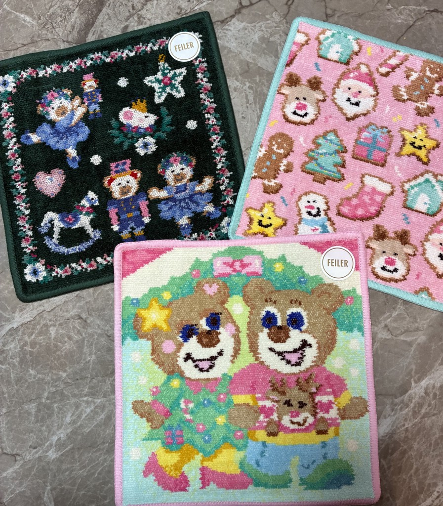 ニコニナアグリーセーター ハンカチ（WEB限定）(ペールグリーン