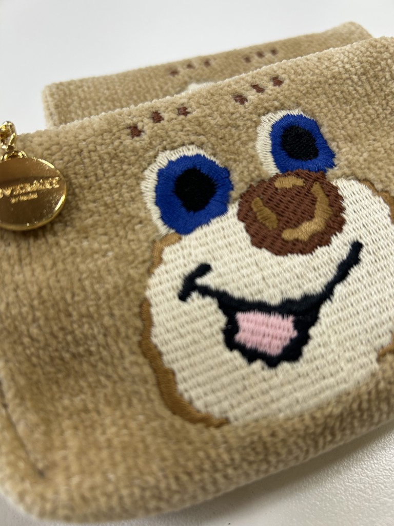 ドアップテディ ポーチ L/DUT-243232(ベージュ): LOVERARY BY FEILER