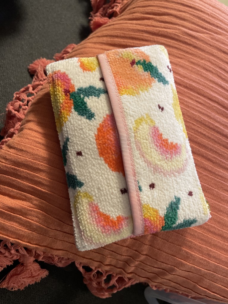 ラブラリーバイフェイラー 新品　プティバス おくるみ ピーチドット ラブラリーバイフェイラー 新品 プティバス おくるみ ピーチドット