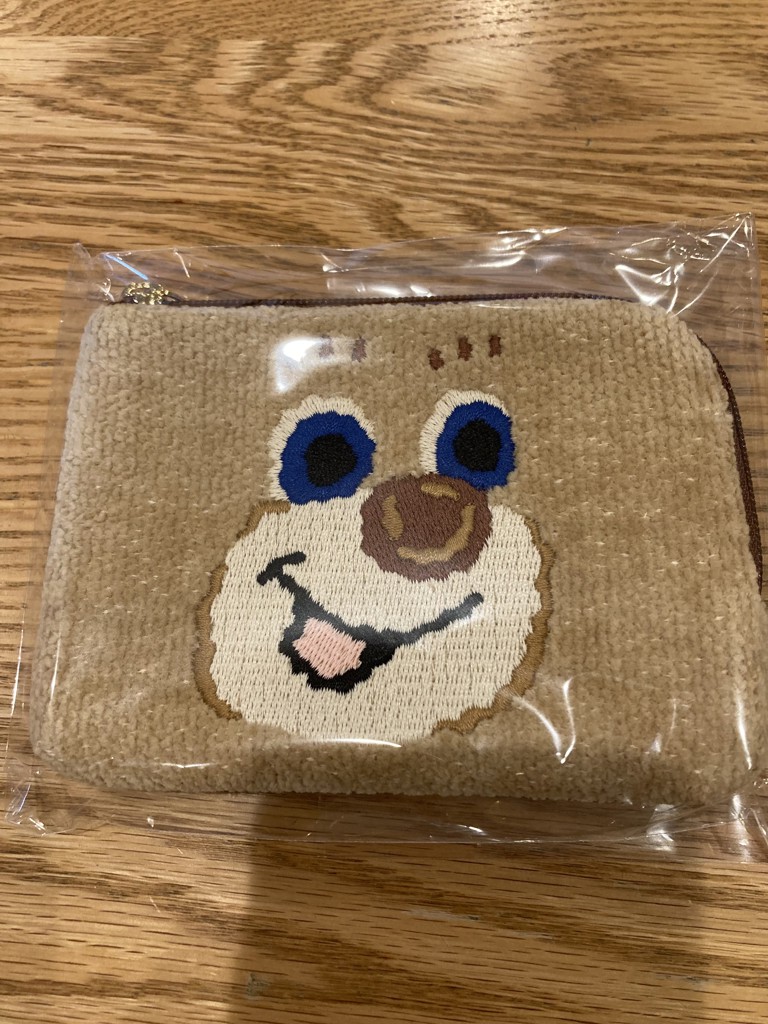 ドアップテディ L字ポーチ L/DUT-243231(ベージュ): LOVERARY BY