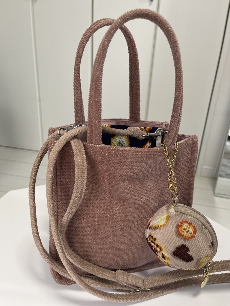 メニーリボンズ バッグ L/MYR-257472(チャコールグレー): LOVERARY BY