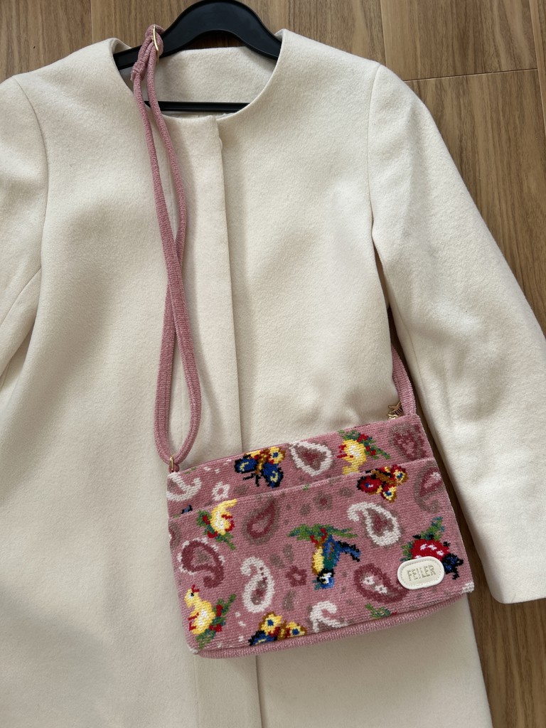 ハイジペイズリー ショルダーバッグ HPY-257007(ピンク): FEILER