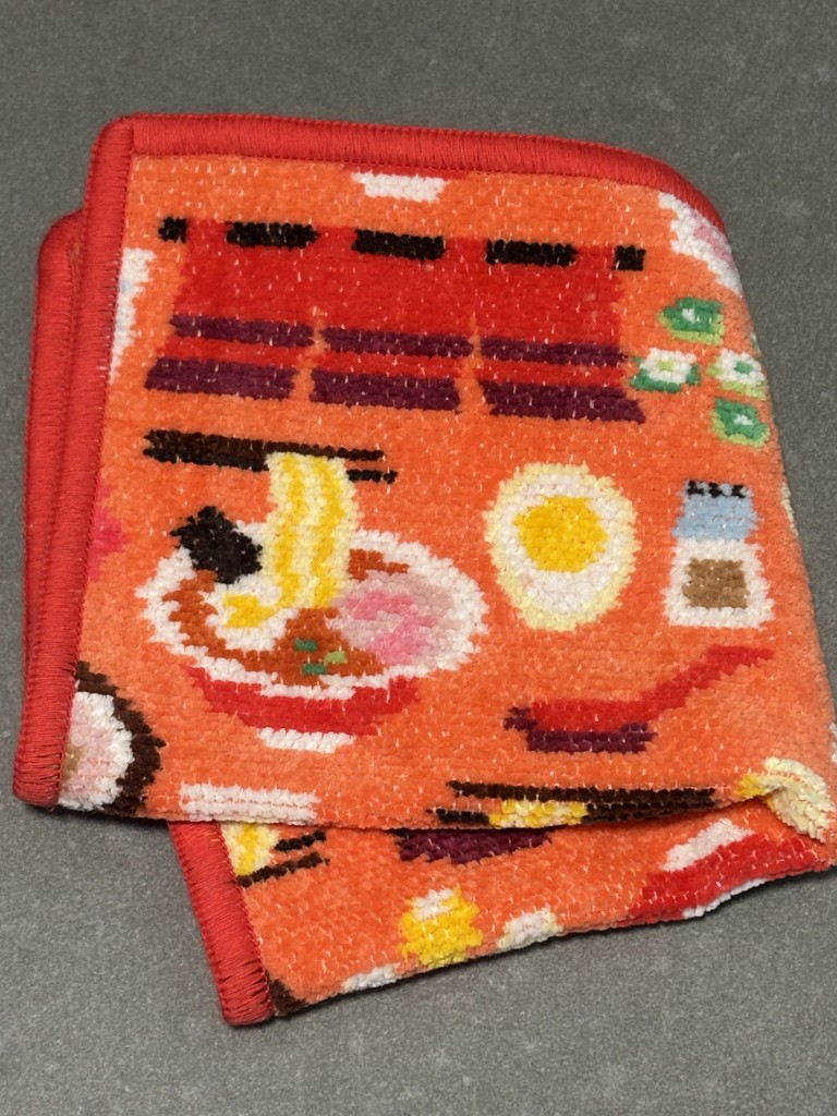 ラーメンイッチョウ！ ハンカチ(アプリコット): LOVERARY BY FEILER