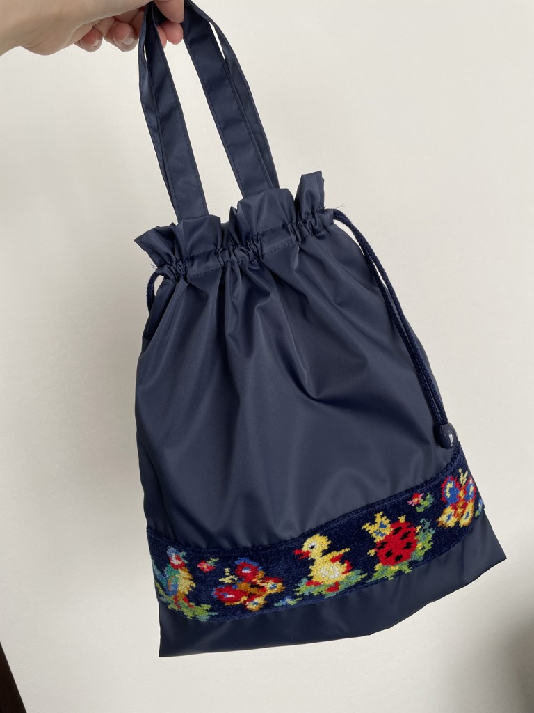 ハイジ 上履き入れ HE-221338(ネイビー): FEILER｜フェイラー公式