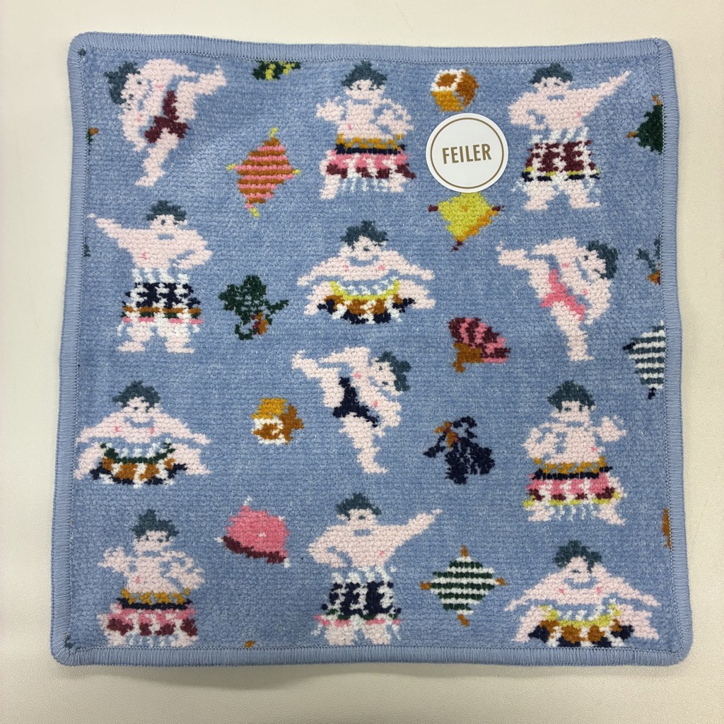 ハッケヨイ ハンカチ(ライトブルー): LOVERARY BY FEILER（ラブラリー