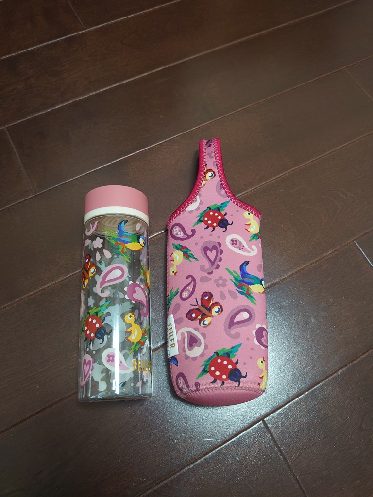 ハイジペイズリー 400mlブローボトルセット HPY-257054(ピンク