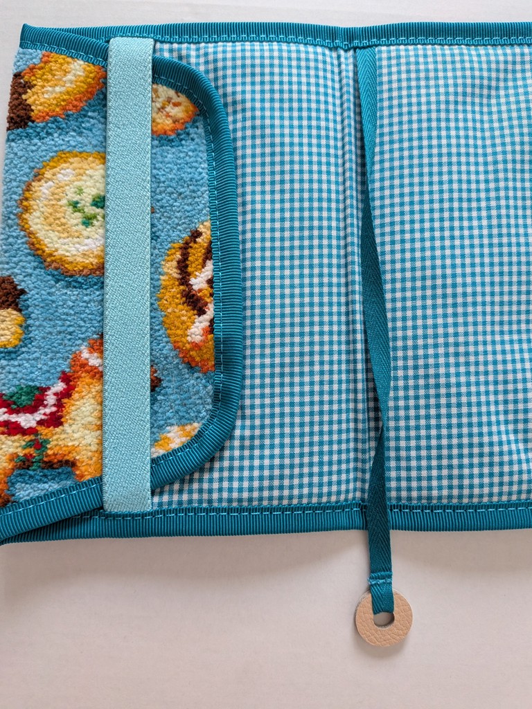 フィーカタイム ブックカバー FKT-257531（WEB限定）(ターコイズブルー