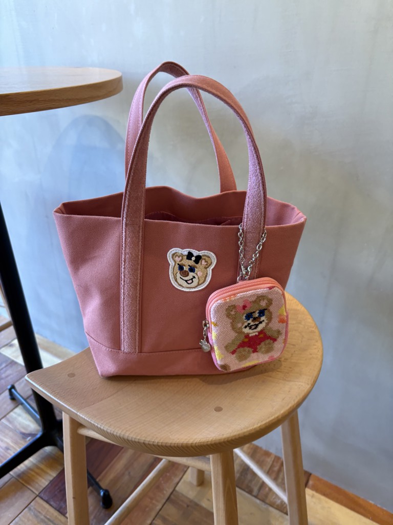オールドテディガール ワッペントートバッグ（小） オールドテディ 