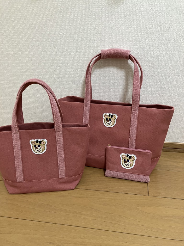希少！ フェイラー オールドテディ ボア バッグ ラブリーバイフェイラー オールドテディガール ブリーフケース L/OTG-243038(ピンク