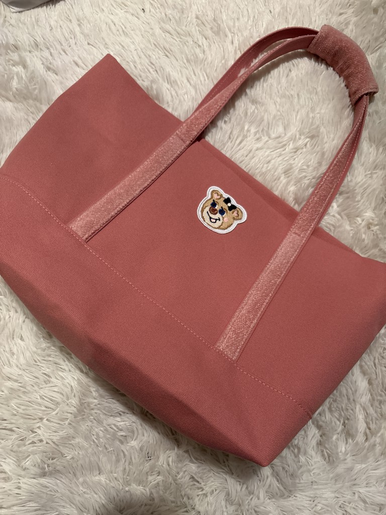 オールドテディガール ワッペントートバッグ L/OTG-243041(ペール