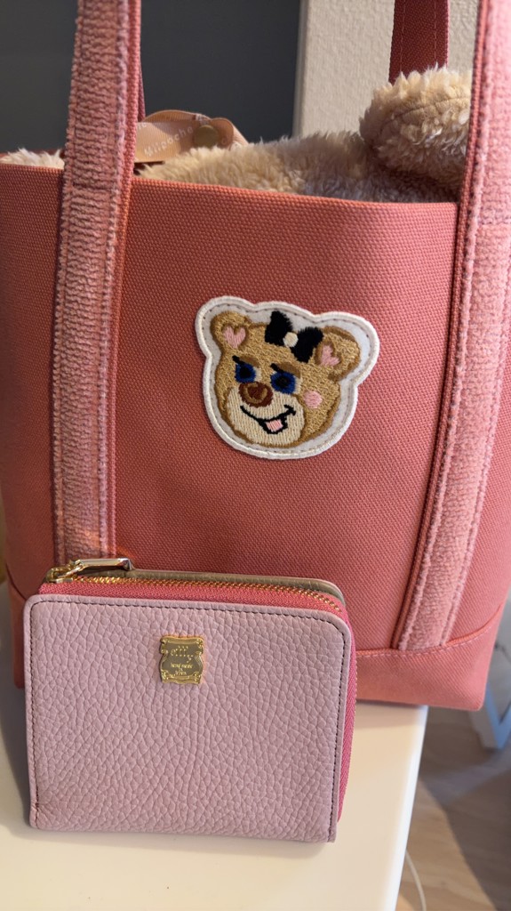 オールドテディガール ワッペントートバッグ L/OTG-243041(ペール