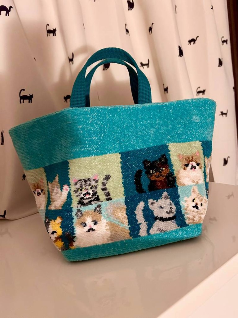 ルック！マイキャット ストレージバスケット MCT-257085(ミディアム