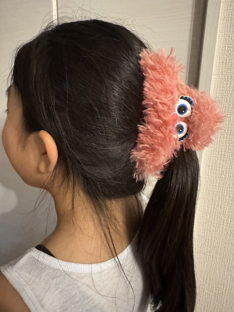 ガールズシリーズ】ファーヘアクリップ(ヘア小物)｜SESAME STREET