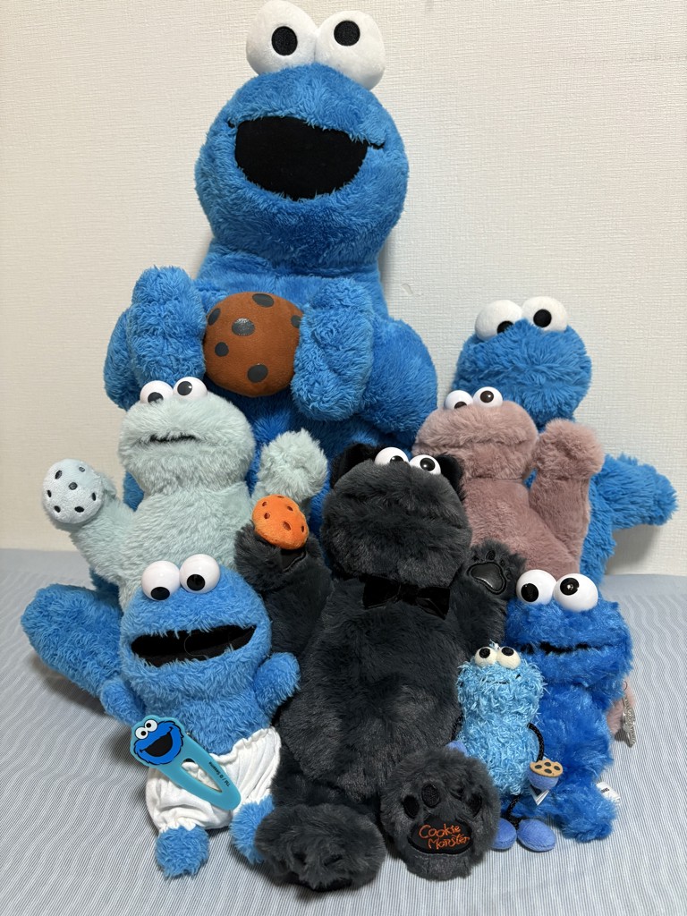 ぬいぐるみS クッキーモンスター キャット(ぬいぐるみ)｜SESAME STREET
