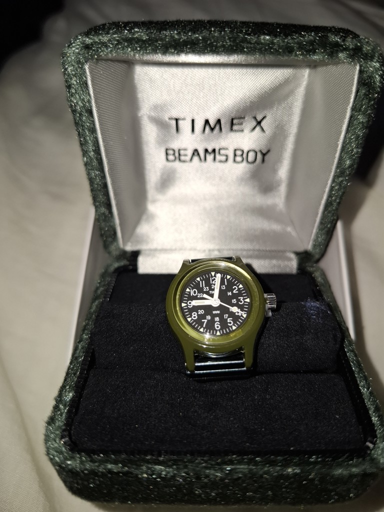 BEAMS BOY（ビームス ボーイ）【別注】TIMEX / RING WATCH Camper