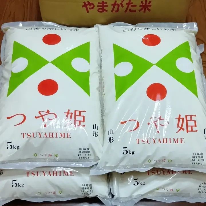 山形県産つや姫5㎏×2袋(令和7年産): 小さなYAMAGATAマルシェ