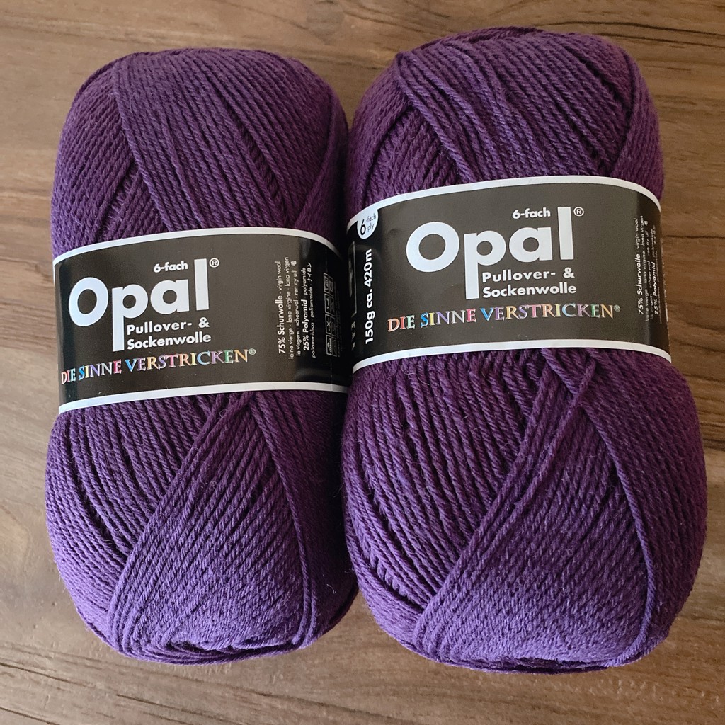 毛糸 Opal-オパール- 単色 6ply/6本撚り 150g巻 5300.ホワイト 