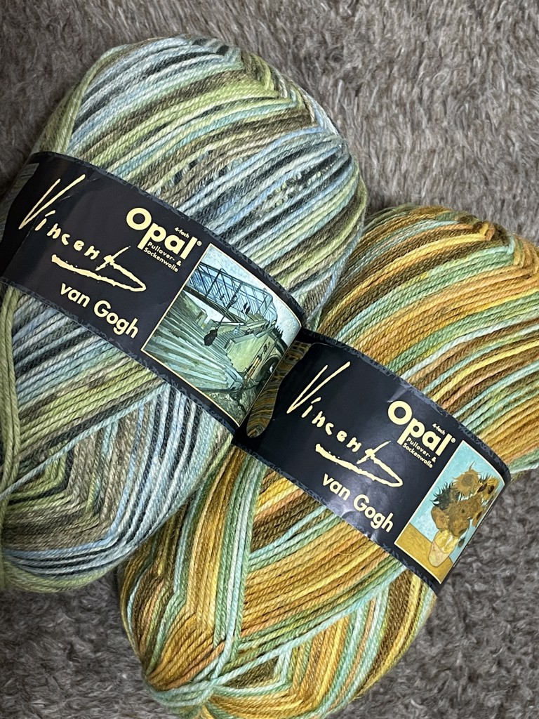 毛糸 Opal-オパール- ヴァン・ゴッホ 4ply/4本撚り 5430.ゴッホの寝室
