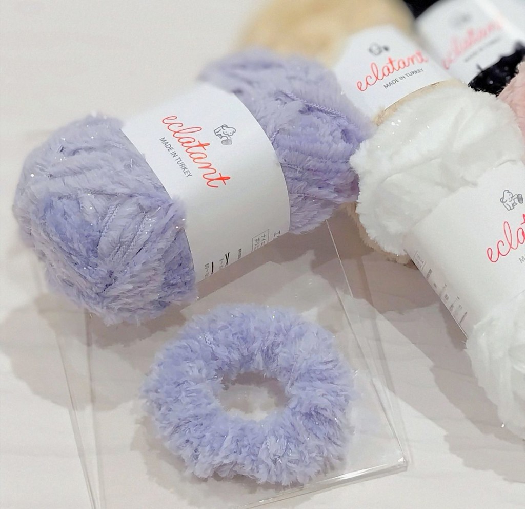 毛糸 パピー エクラタン 色番701 オカダヤ(okadaya) 布・生地、毛糸