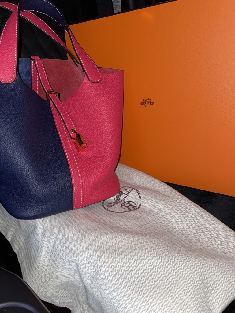 【美品】エルメス★HERMES★ピコタンロック★MM カザック Y刻 ピンク em567.jpg