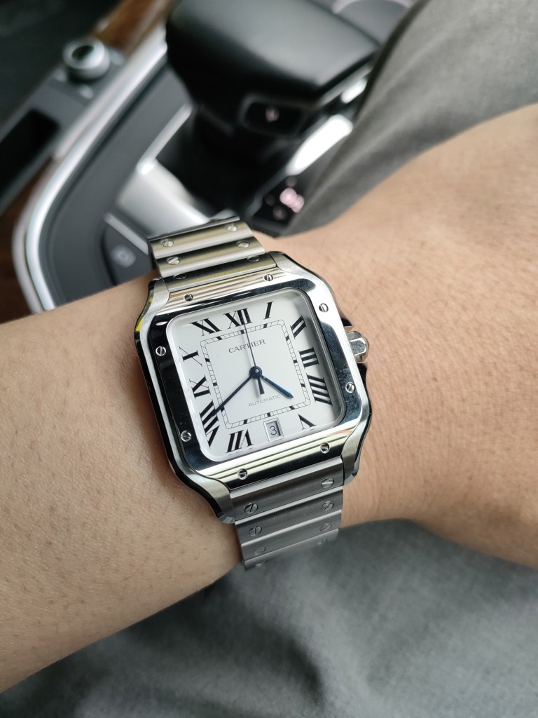 サントス ドゥ カルティエ LM[WSSA0018] Santos De Cartier LM | カルティエ メンズ 新品 時計