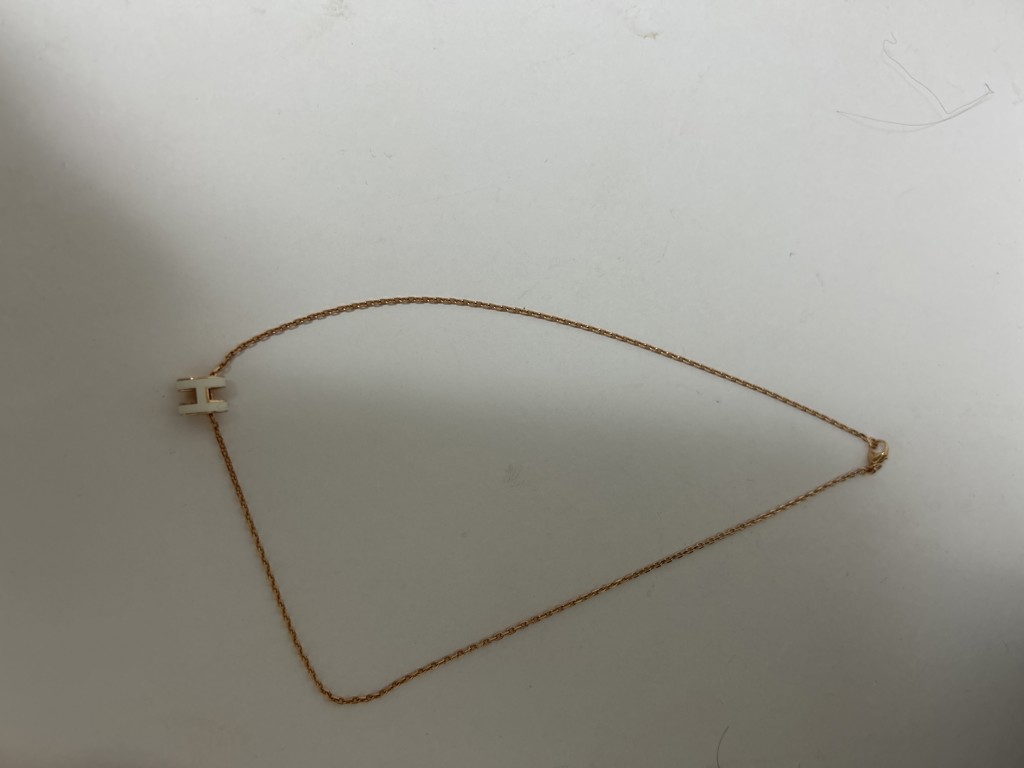 HERMESエルメスポップミニペンダント　ブラン　ホワイト美品 ポップH ミニ ペンダント ブラン ホワイト 白[H147992FO49] POPH Mini