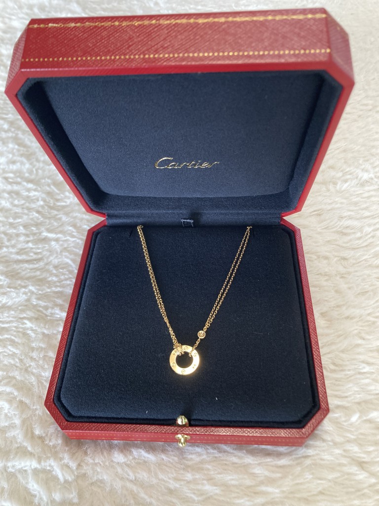 ラブ サークル ネックレス[B7219500] LOVE NECKLACE | カルティエ 新品