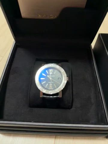 レ*ー様 50,000円引！　レアBVLGARI腕時計 ブルガリブルガリア38m BVLGARI（ブルガリ） アルミニウム カプリ 世界限定1000本 103815