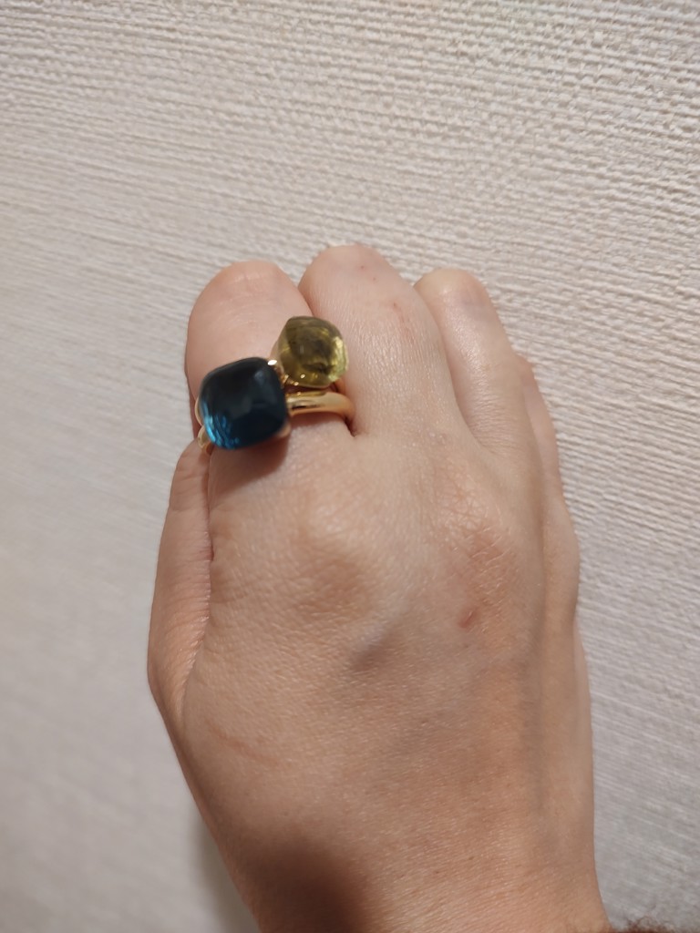 レモンクォーツ ヌード リング プチ[PAB4030_O6000_000QL_51] NUDO PETIT RING | ポメラート 新品 ジュエリー