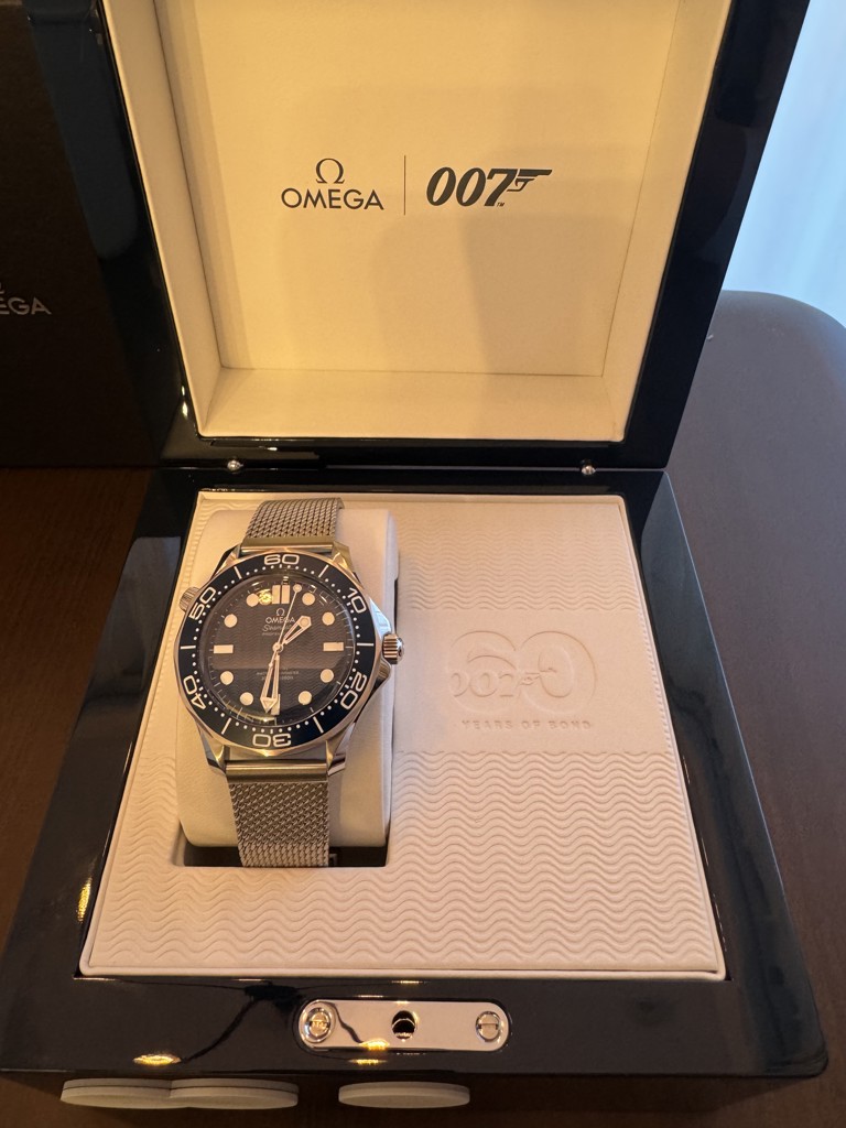 OMEGA 007特別版 収納ボックスと付属品 コマ付き 箱のみ