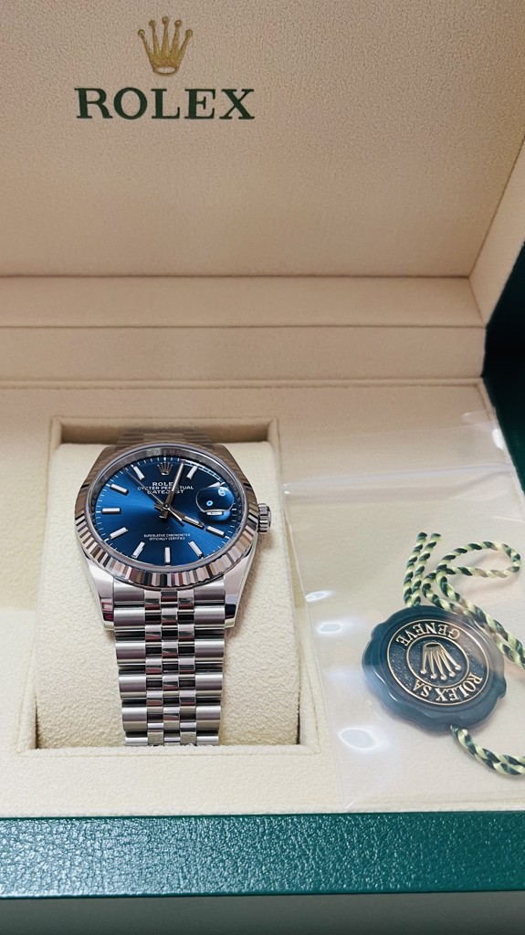 ROLEX DATEJUST REF.1601 Wide Boy – TIMEANAGRAM
