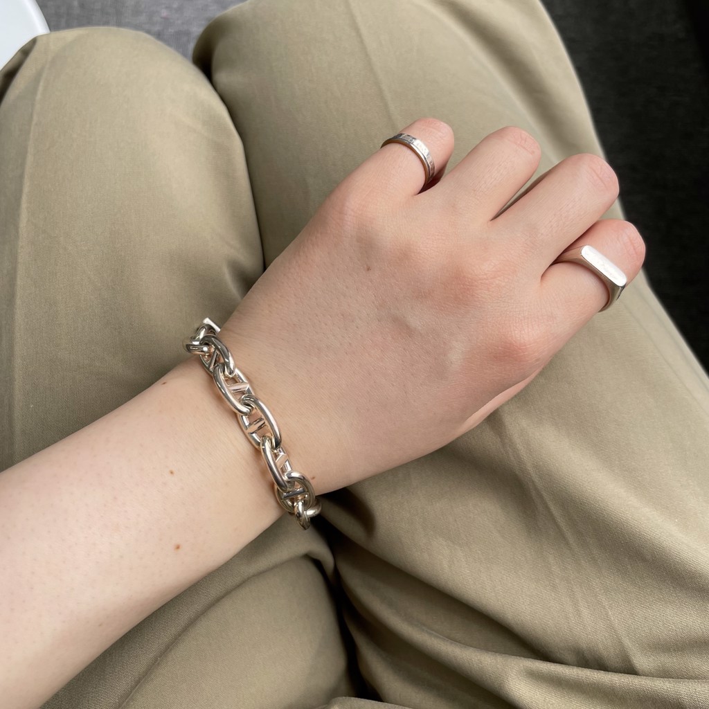 シェーヌ・ダンクル ブレスレット MM 17コマ[H101994B 017] Chaine d