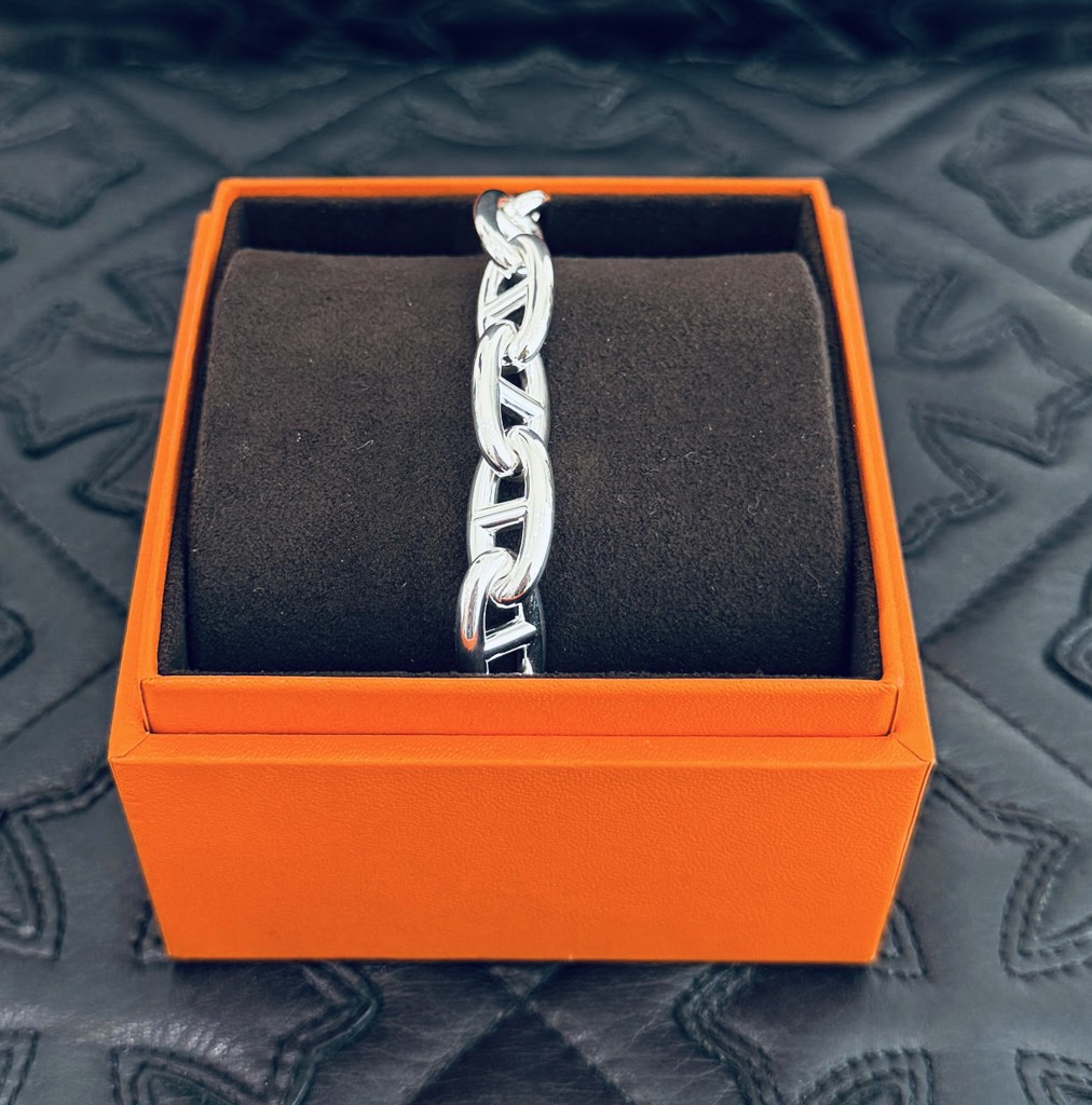 HERMES Chaine d'Ancre Bracelet GM 13 links H101672B 013 | Jewelry