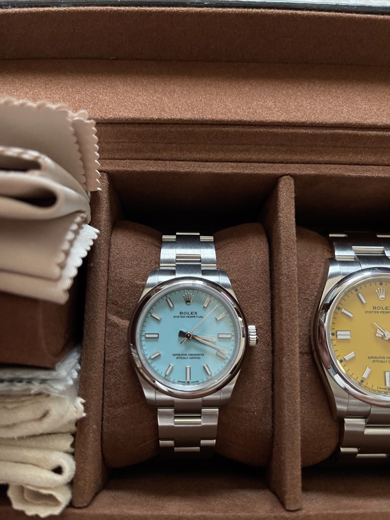 旧タグ　トリプルリボンキャノティエ オイスター パーペチュアル[277200] Oyster Perpetual