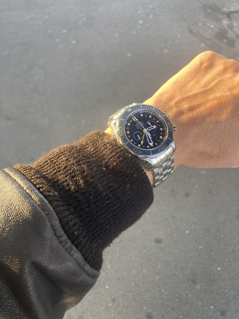 シーマスター ダイバー300M コーアクシャル GMT クロノグラフ[212.30 