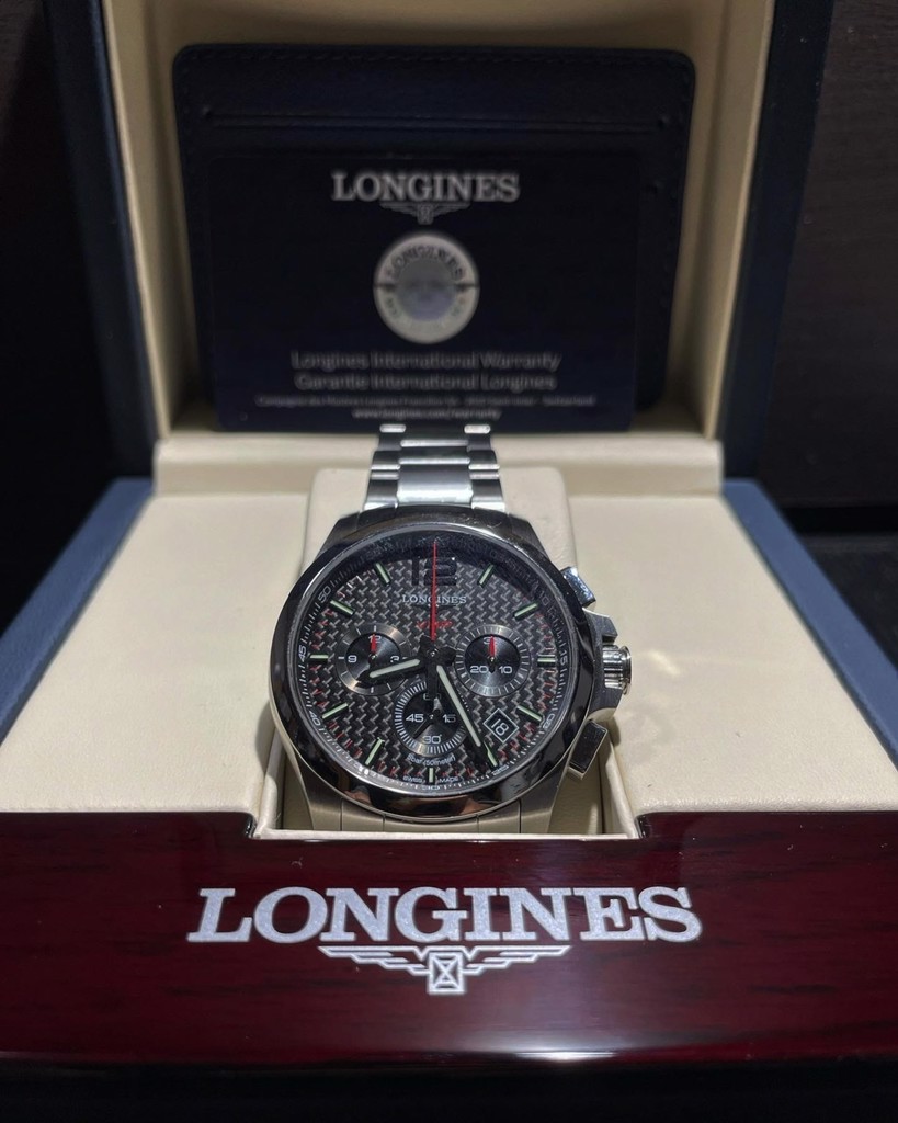 コンクエスト V.H.P クロノグラフ[L3.717.4.66.6] Conquest V.H.P